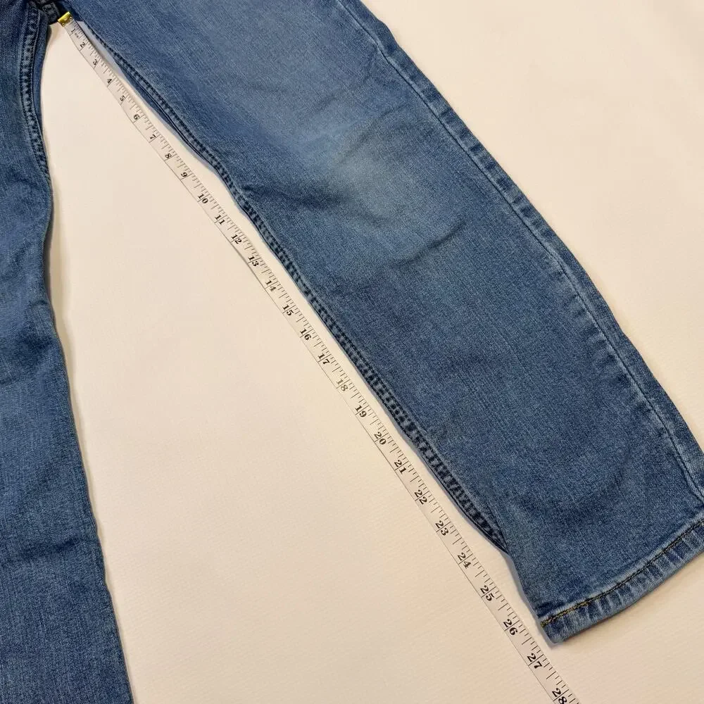 Levi's 511 Jeans Mens 29x30 Blue Regular Fit Straight Medium Wash Stretch Denim